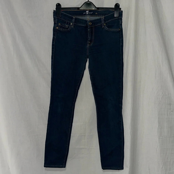 7 For All Mankind the skinny skinny jeans size 30 - Picture 1 of 4